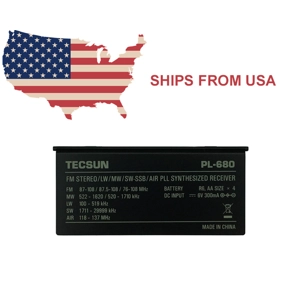 Tecsun PL-680 kickstand