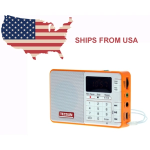 Tecsun Q3 recorder (orange)