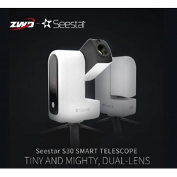 ZWO SeeStar S30 All-in-One Dual-Lens Smart APO Refractor Telescope with Tripod