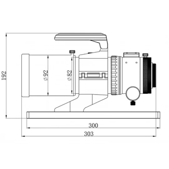 ASKAR FRA300 PRO 60mm f/5 Petzval Quintuplet Astrograph APO Apochromatic Refractor Telescope