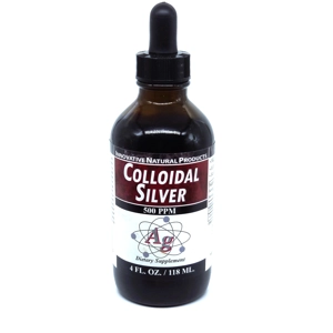 Colloidal Silver 500 PPM - 4 oz