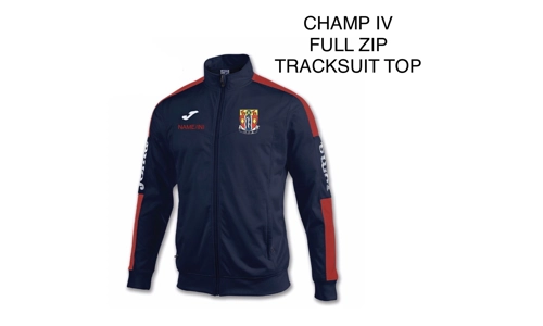 Watford swimming club tracksuit top full zip