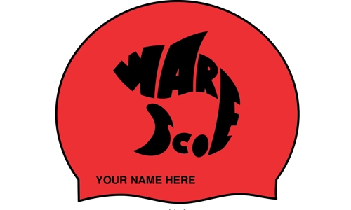 Ware SC NAMED swimming hat.