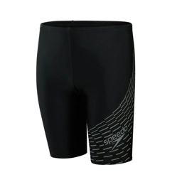 Speedo Medley logo jammer Black/grey