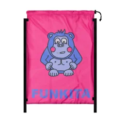 Way Funky mesh bag, Purple Back