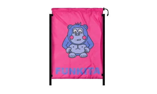 Way Funky mesh bag, Purple Back