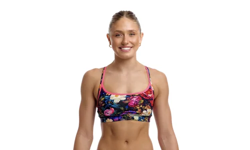 Funkita Ladies sports top, Bed of Roses