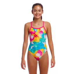 Funkita Girls single strap, Cloudy Colours