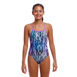 Funkita Girls single strap, Fly Dye