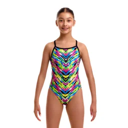 Funkita Girls single strap, Happy Hide