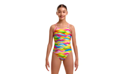 Funkita Girls single strap, Maybe Wavy