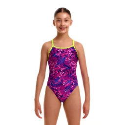 Funkita Girls single strap, Sweet Scaly