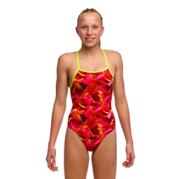 Funkita Girls strapped in, Saucy Sonar