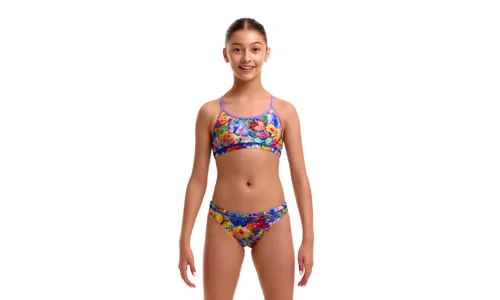 Funkita Girls bikini, Pinky Piney, racerback