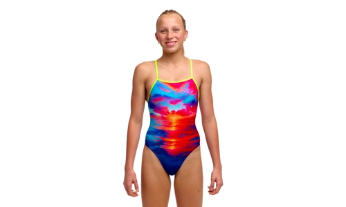 Funkita Girls tie me tight, Sunset Delight