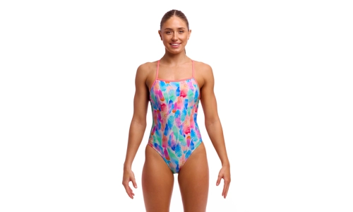 Funkita Tie Me Tight, Tickle Pink Funkita Tie Me Tight, Tickle Pink
