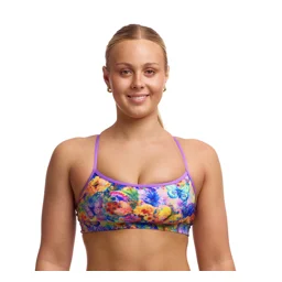 Funkita Ladies crop top, Austin Flowers
