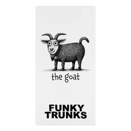 Funky Trunks towel, The Goat