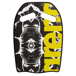 Arena Kickboard, Plum/Arctic Green patterned