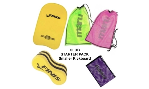 Club starter pack, smaller kickboard Club starter pack, smaller kickboard