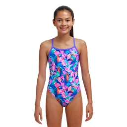 Funkita Girls single strap, Birds Gone Wild