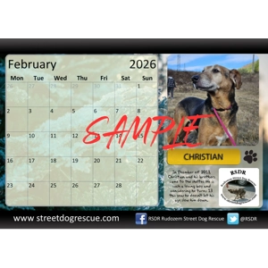 RSDR Calendar 2026