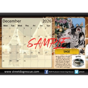 RSDR Calendar 2026