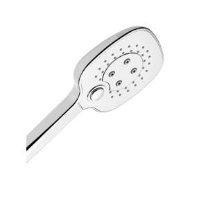072 FLAT SQUARE Multi Function Shower Handset
