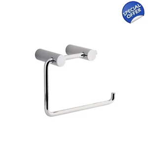 TECHNO STRAIGHT - Toilet Roll Holder - Chrome