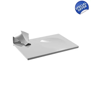 HEXA - Soap Dish - Chrome