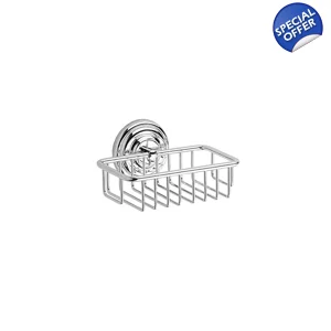 EDWARDIAN - Soap Basket - Chrome