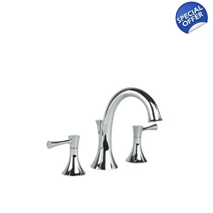 BROOKHAVEN - Lever 3 Hole Basin Mixer - Chrome