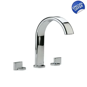 TECHNO M3 - 3 Hole Deck Bath Filler - Chr