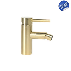 X11 - Straight Mono Bidet - PVD Brushed Brass