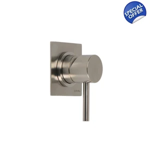 X20 - Concealed Manual Mixer - PVD Brushed Nickel