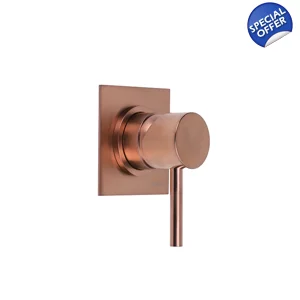 X31 - Concealed Manual Mixer - PVD Brushed Copper