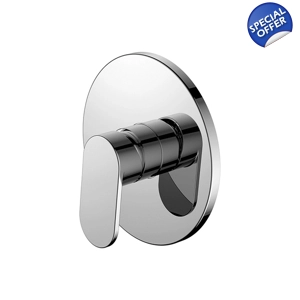 H20C Concealed Manual Mixer - Chrome
