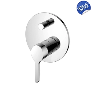 L20B Concealed Manual Bath/Shower Mixer - Chrome