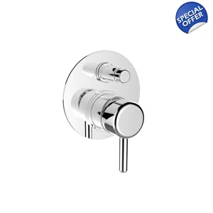 TECHNO 35 - Concealed Bath/Shower Mixer - Chrome