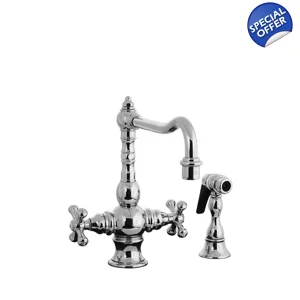 .KT93 - Kitchen Tradl Mono Swivel / Pull Up Spray - Chrome