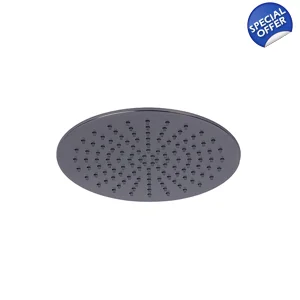 X41 - Round SL 200mm Head PVD Br Anthracite