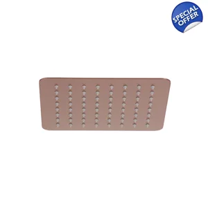 X31 - SQUARE SL 250mm Head PVD Br Copper