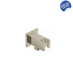 X20 - Square Combined Outlet PVD - Brushed Nickel