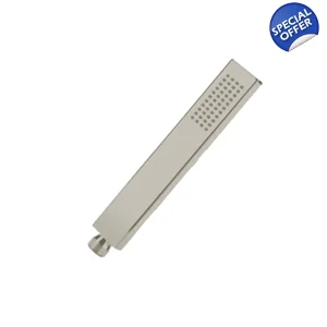 X20 - SQUARE Handset - PVD - Brushed Nickel