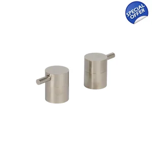 X20 - Pair Deck Valves (LP) - PVD Brushed Nickel