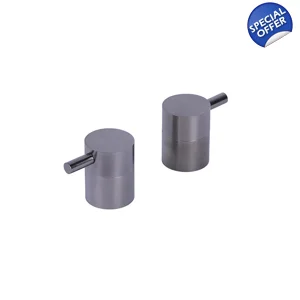X41 - Pair Deck Valves (LP) - PVD Brushed Anthracite