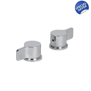 TH251 - 3/4 Deck Bath Valves - Chrome