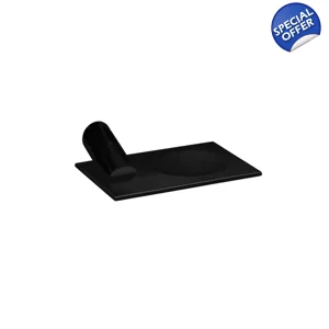 BLACK AR110 - Metal Soap Holder - Matt Black