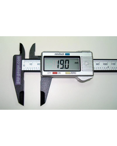 Carbon Fiber Vernier Digital Caliper 0-150