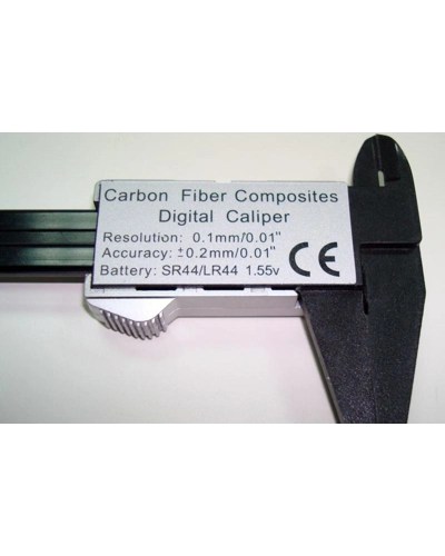 Carbon Fiber Vernier Digital Caliper 0-150